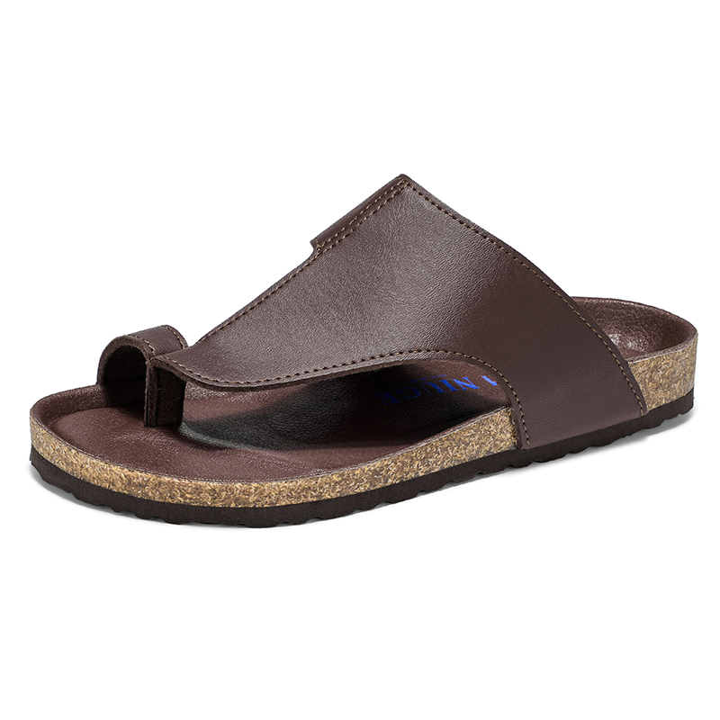Flip Flop Leather Men - Estate Plus Big Size 48 49