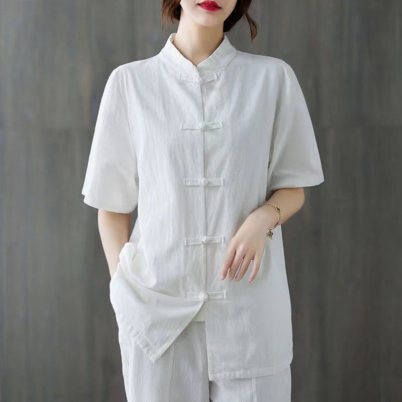 Top da donna in lino e cotone  - Linen Shirt Breathable recensione e prezzo