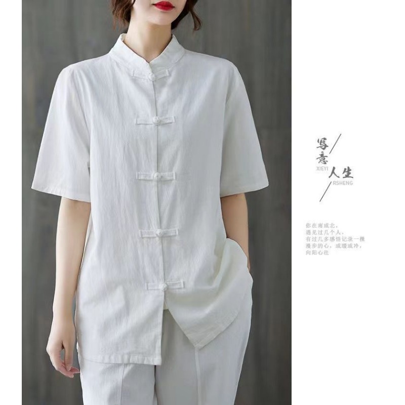 Top da donna in lino e cotone  - Linen Shirt Breathable recensione e prezzo