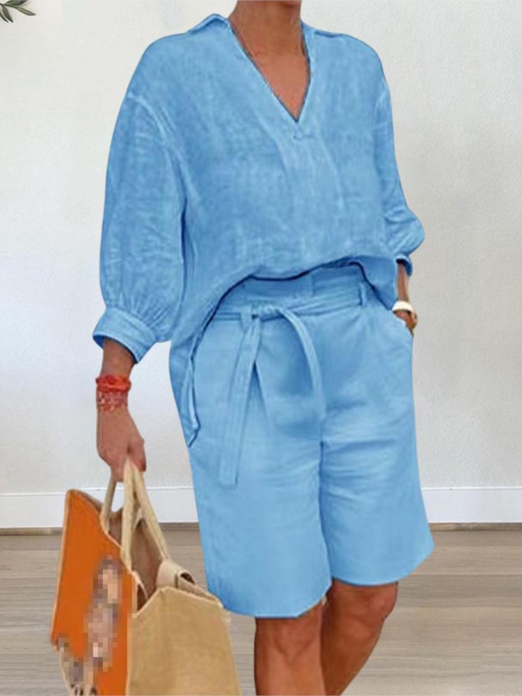 Abiti da donna stile elegante  - Linen Shirt Breathable recensione e prezzo