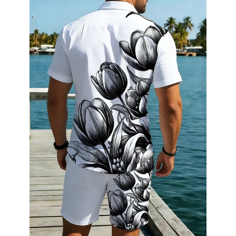 Completo da Uomo con Camicia B - Resort Shirt Floral recensione e prezzo